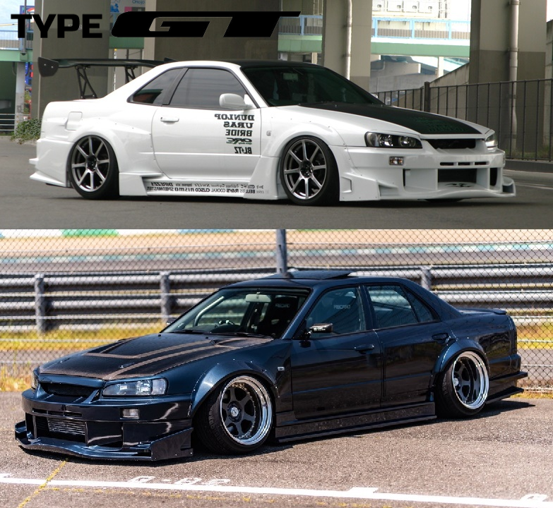 URAS Official Web Site / R34 SKYLINE 2Dr/4Dr TYPE-GT